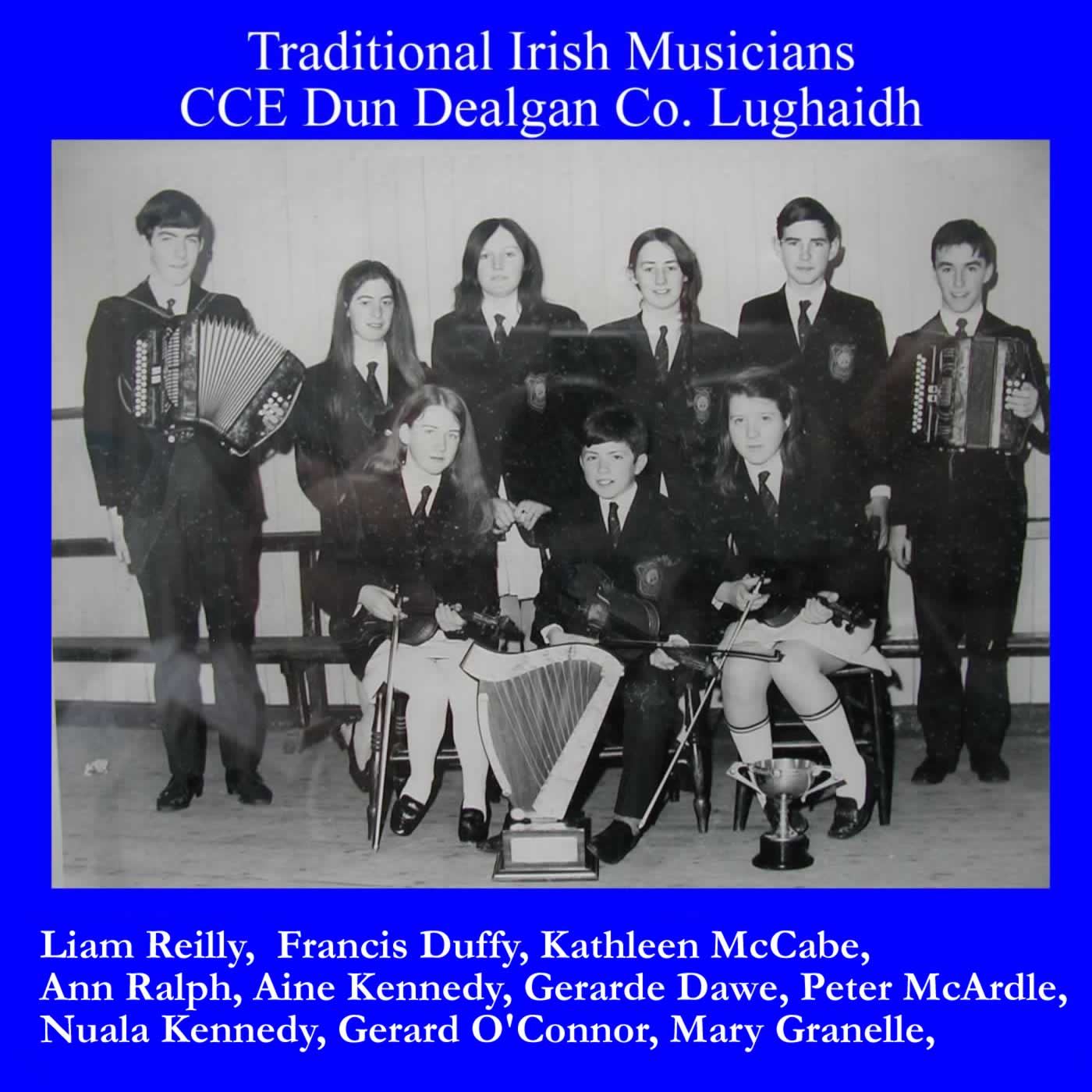 Traditional Irish Musicians 1969